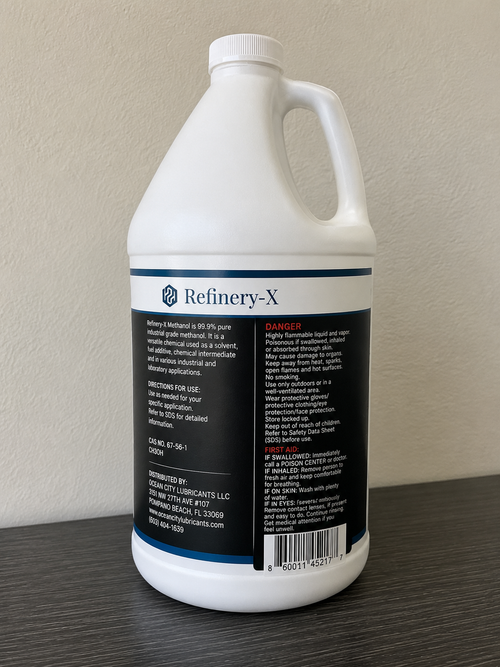Refinery-X Methanol | Industrial Grade Methanol, Multipurpose Solvent 1 Gallon